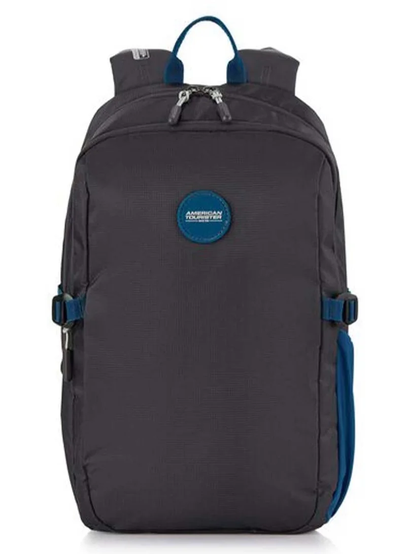 American Tourister Multicolour Daybreak Backpack 22L Capacity, 100% Polyester, Black|15.6" Laptop Compartment|Tractum Strap|Elastic Pocket|Ergo Back & Shoulder|Bottle Holder|Front Storage Pocket - 1 Year International Warranty  | Best Price UAE