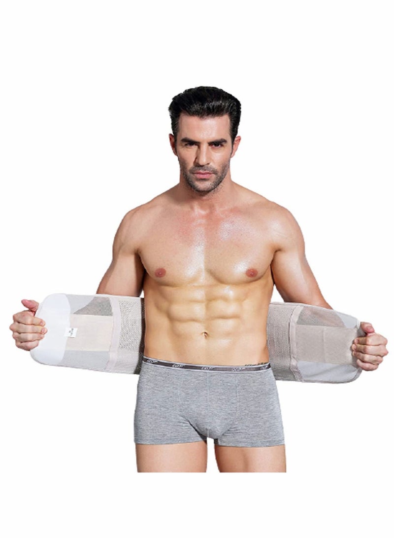 Excefore حزام شد الخصر من النيوبرين للرجال، حزام شد الخصر، حزام تنحيف الجسم، حزام ساونا للتمرين، حزام عرق ساخن - Image 3