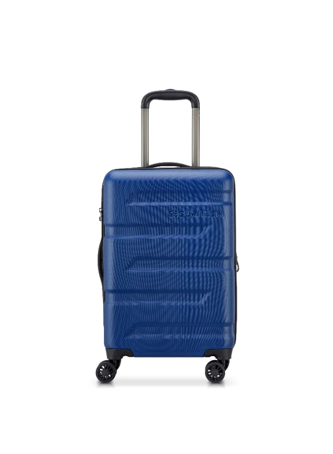 DELSEY Paris DELSEY Paris Securetec Slash Set of 3 Hardside Trolley Luggage 55cm, 69cm & 82cm with TSA Lock, Secure Closure, 4 Double Wheels & Premium Travel Design - Navy Blue