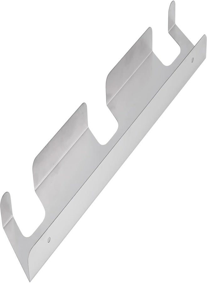 Herklotzn Stainless Steel Pizza Cutter Stand, Polished Metal Pizza Wheel Holder, Durable Pizza Tool Stand - Image 4