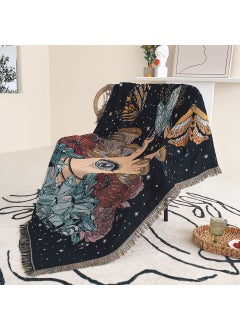 Generic Bohemian Multifunctional Knit Blanket Throw XT2022-8 