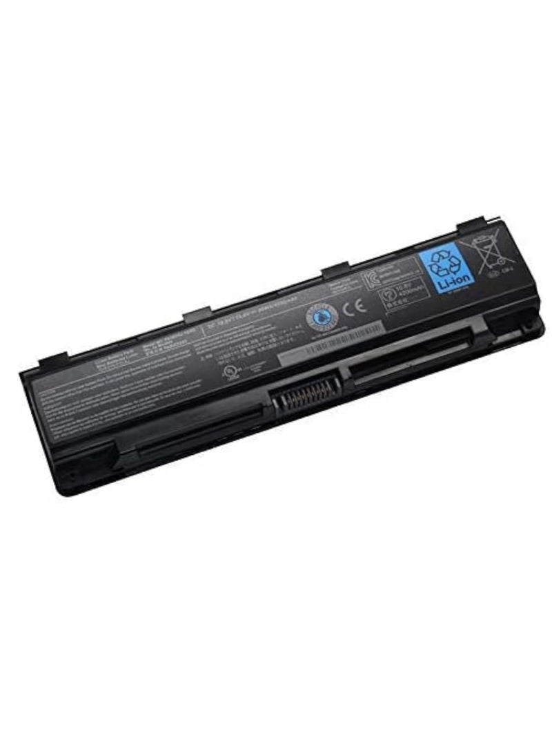 Terabyte Replacement Laptop Battery For Toshiba Satellite L800 M800 M805 C805 L830 L850 C850 C870 L870 / PABAS259 PABAS260 Black - Image 2