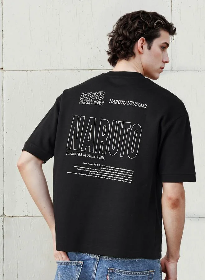 Naruto Print T-shirt