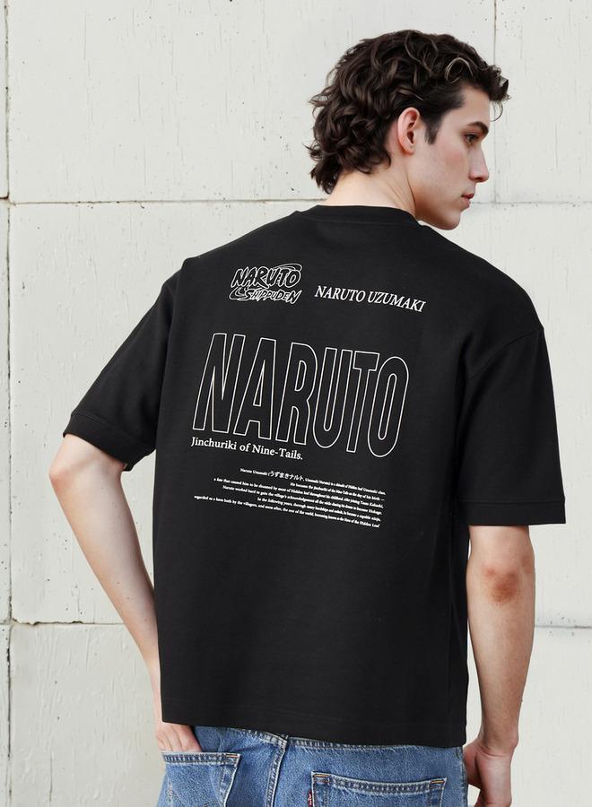 SP Characters Naruto Print T-shirt - Image 1