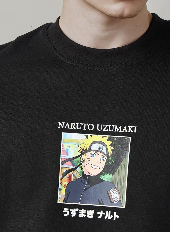 SP Characters Naruto Print T-shirt - Image 3