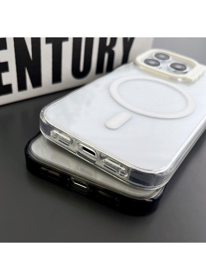 Zaboon Case For iPhone 13 Pro MagSafe Colorful Wavy Circle PC Hybrid TPU Phone Case - Image 4