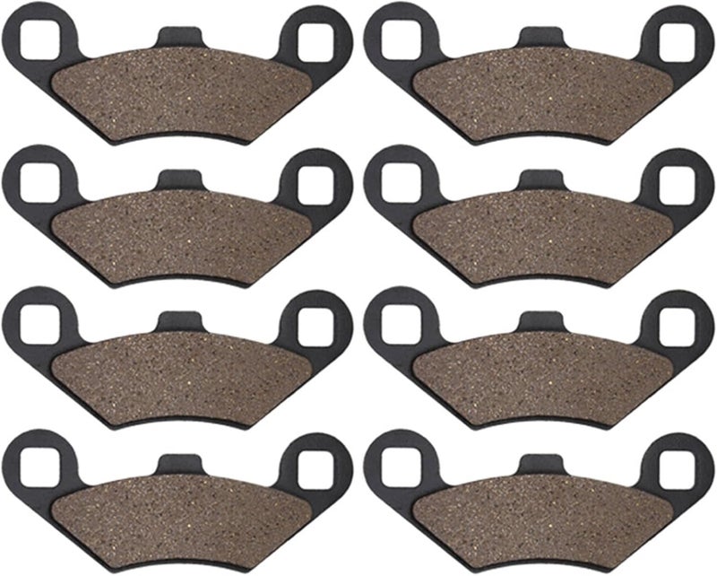 QASULER Motorcycle Brake Pads for Polaris and Hawkeye - Image 1