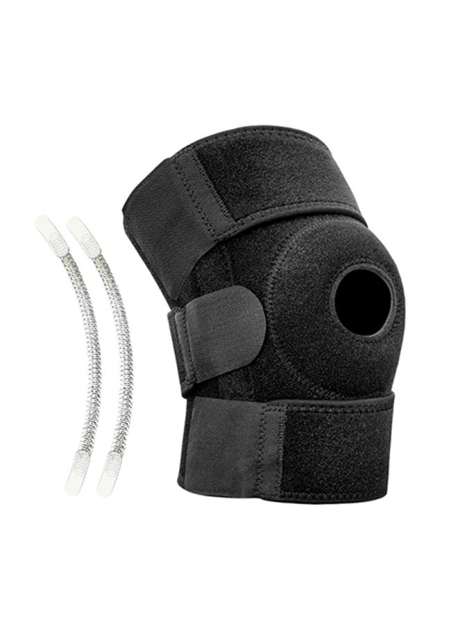 Knee Brace with Side Stabilizers & Patella Gel Pads for Maximum Knee Pain Support and fast recovery for men and women - Image 1