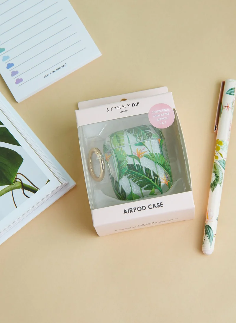 Skinnydip London Tropical Palm Airpods Case