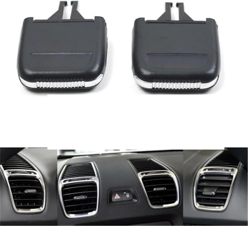 QASULER Car AC Vent Grille Outlet Tab Clip Slider - Image 2
