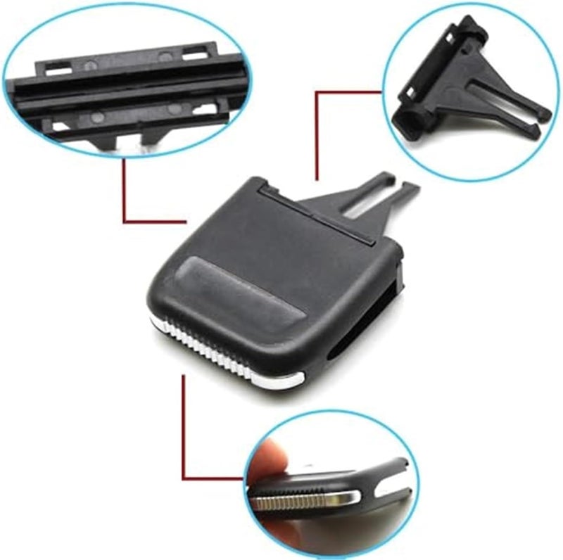 QASULER Car AC Vent Grille Outlet Tab Clip Slider - Image 5