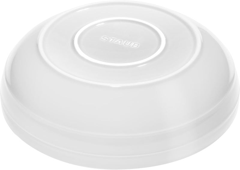 STAUB Stoneware Ramekins Ceramic 115inch Shallow Serving BowlWhite - Image 5