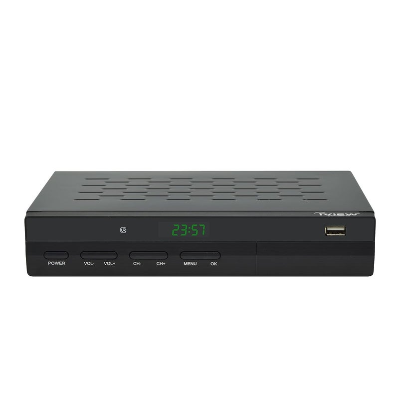 iview -3500STB III، صندوق تحويل رقمي ATSC مع تسجيل ومشغل وسائط، من تناظري إلى رقمي، مو tuner QAM، قناة 3/4، HDMI، A/V، USB، جهاز تحكم عن بعد تعليمي - Image 1