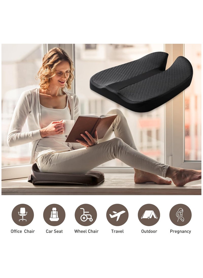 Generic Car Seat Cushion Pad Foam Heightening Wedge,for Tailbone Pain Lower Back Pain Relief People Driving,Truck Seat Cushion for Office Chair - Image 4