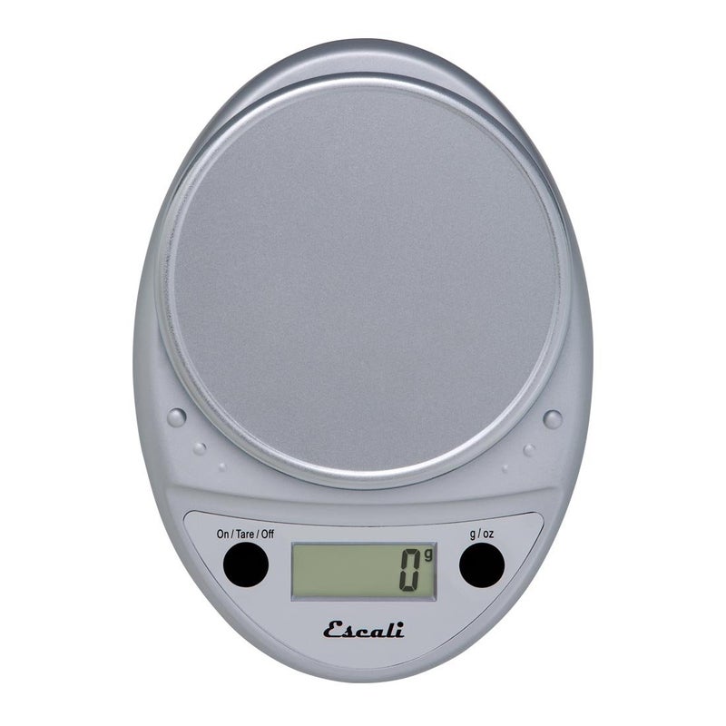 Escali Primo Digital Food Scale Multi-Functional Kitchen Scale and Baking Scale for Precise Weight Measuring and Portion Control, 8.5 x 6 x 1.5 inches, Chrome - Image 2