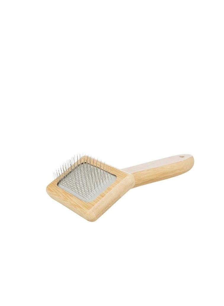 Trixie Soft Bamboo/Metal Brush - Image 2