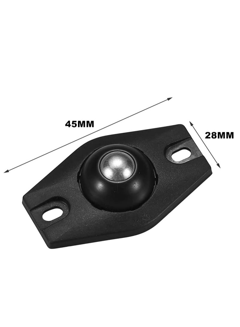 20 PCS Universal Adhesive Swivel Pulley Castors Wheels for Trash Cans Storage Boxes Small Furniture - Image 2