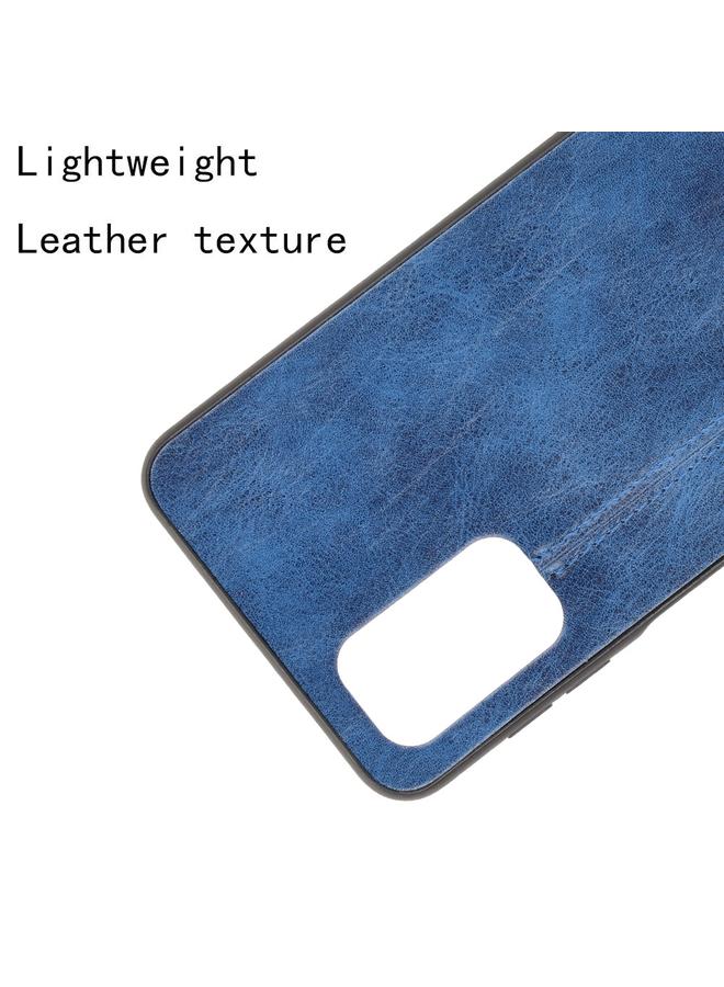 S-TOP Case For OPPO A93 5G Shockproof Sewing Cow Pattern Skin PC + PU + TPU Case - Image 4