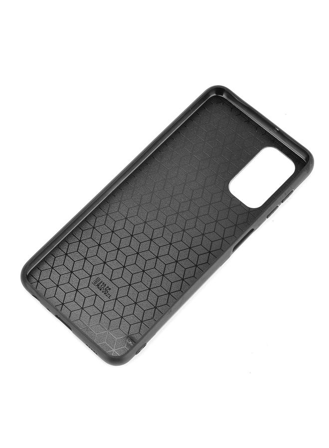 S-TOP Case For OPPO A93 5G Shockproof Sewing Cow Pattern Skin PC + PU + TPU Case - Image 5