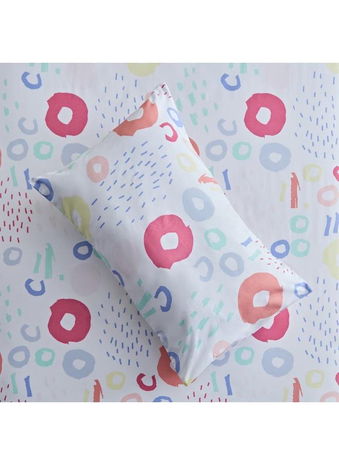 Home Box Nora Regina 2-Piece Single Microfibre Flat Sheet Set - 160x240 cm  - Image 5