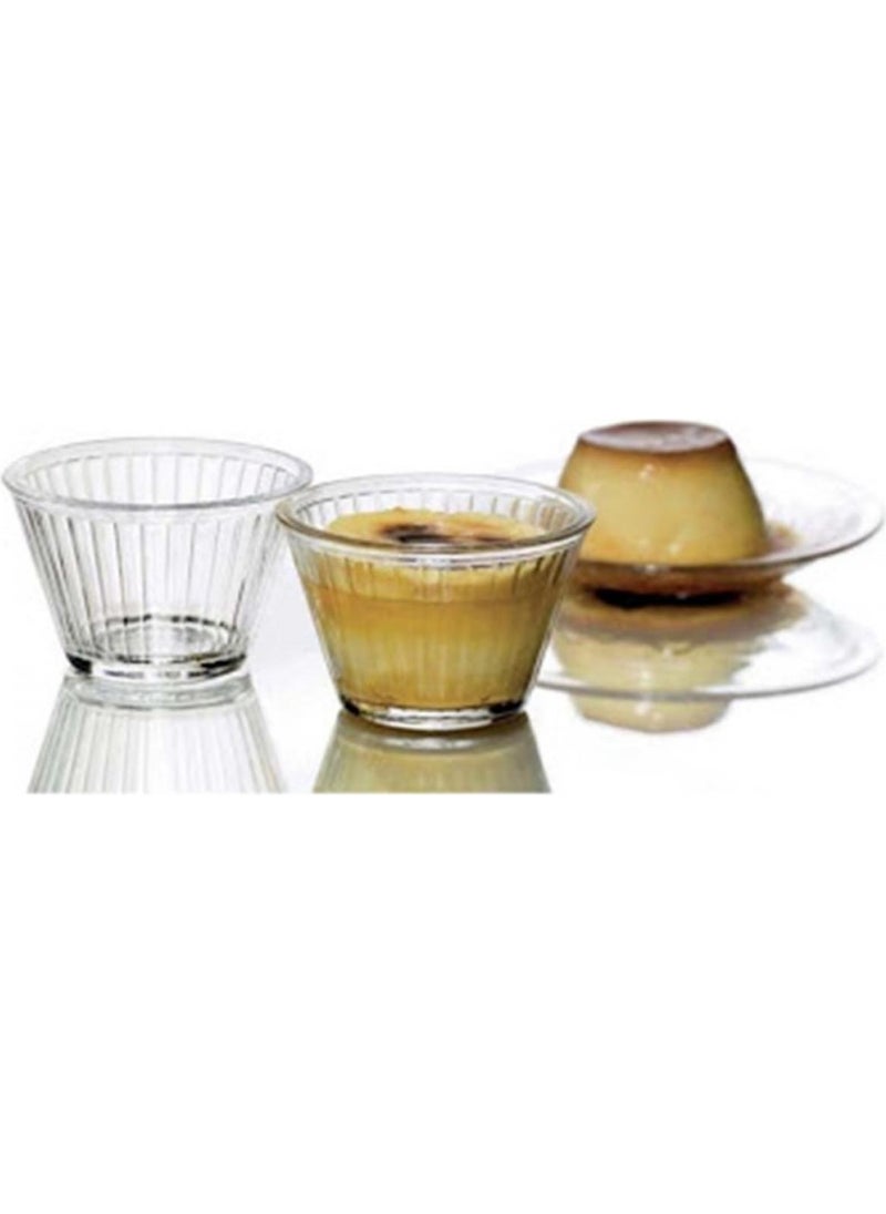 Paşabahçe 53298 Cream Caramel 6-Piece Bowl 