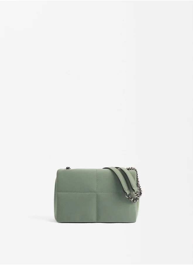 PARFOIS Velvet Effect Shoulder Bag