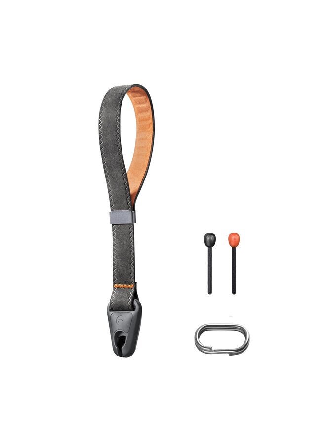 Camera Wrist Strap for Photographers Adjustable Quick Release Camera Hand Strap, Dark Grey, 13.5*5cm - Image 1