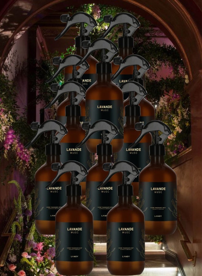 12 قطع معطر الغرف لا فاندي مسك 500 مل