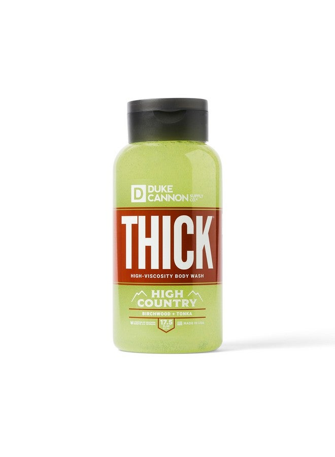 Duke Cannon Supply Co. Thick Highviscosity Body Wash For Men High Country Premium Ingredients Plantbased Thickeners Superior Lather Natural Exfoliate 17.5 Fl Oz - Image 5