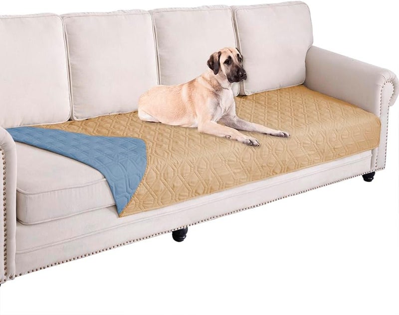 Waterproof Dog Bed Cover Pet Blanket for Furniture Bed Couch Sofa Reversible - Image 1