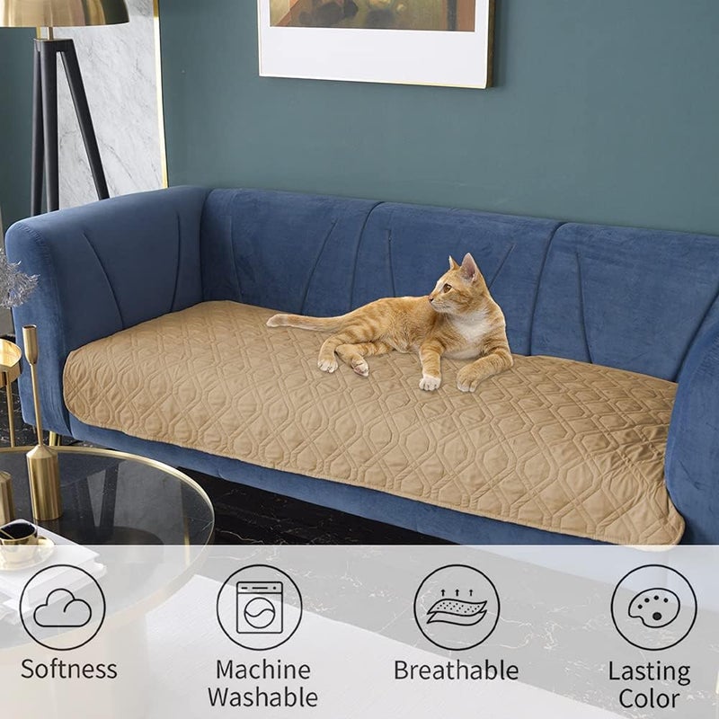 Waterproof Dog Bed Cover Pet Blanket for Furniture Bed Couch Sofa Reversible - Image 5