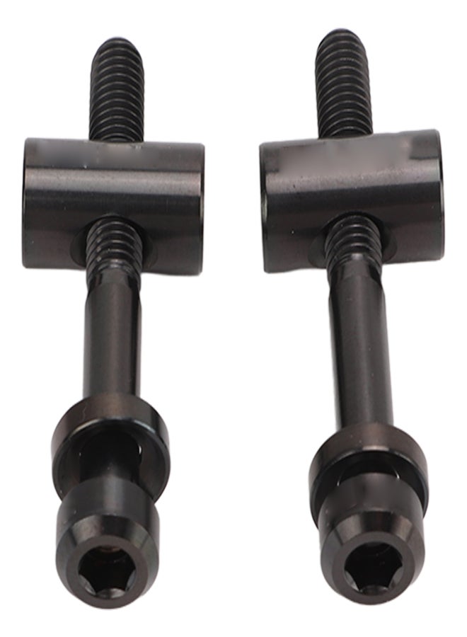 RISK 2 PCS RISK M5 X 40mm Bike Seatpost Screw Seat Post Fixing Screw Bike DIY Replacement Parts Black - Image 4