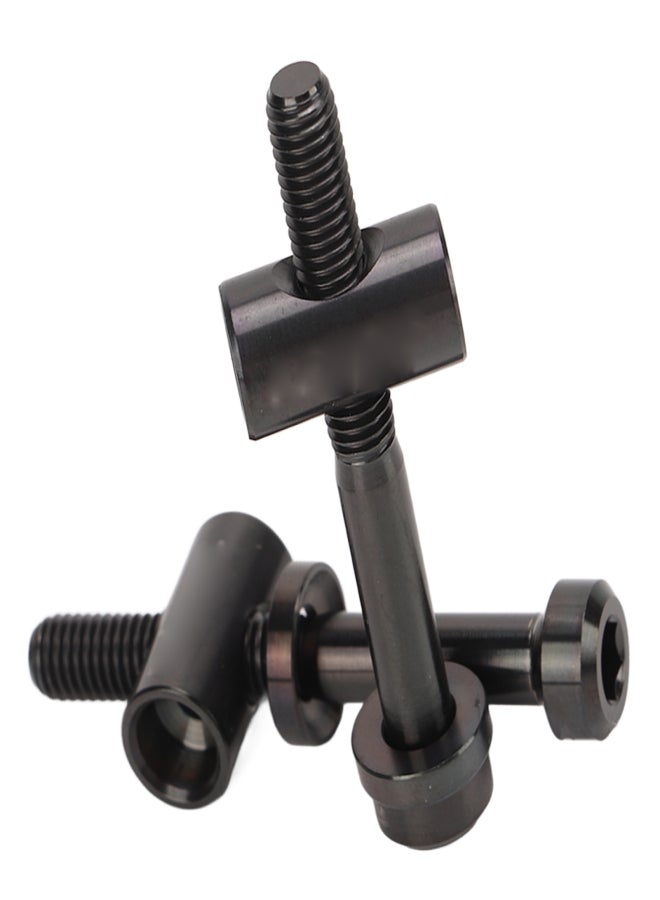 RISK 2 PCS RISK M5 X 40mm Bike Seatpost Screw Seat Post Fixing Screw Bike DIY Replacement Parts Black - Image 2