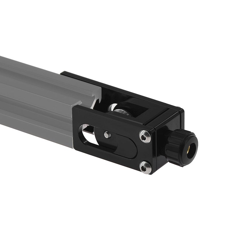 أجزاء طابعة ثلاثية الأبعاد للترقية: منشط شد ومواءمة وحزام متزامن محور X من الصمام الألومنيومي 2020 متوافق مع طابعات ثلاثية الأبعاد Creality Ender-3 CR-10 Cr-10S - لون أسود - Image 3