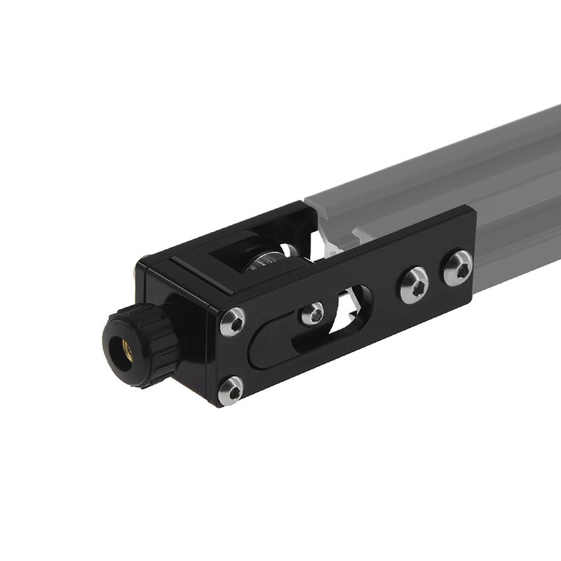 أجزاء طابعة ثلاثية الأبعاد للترقية: منشط شد ومواءمة وحزام متزامن محور X من الصمام الألومنيومي 2020 متوافق مع طابعات ثلاثية الأبعاد Creality Ender-3 CR-10 Cr-10S - لون أسود - Image 4