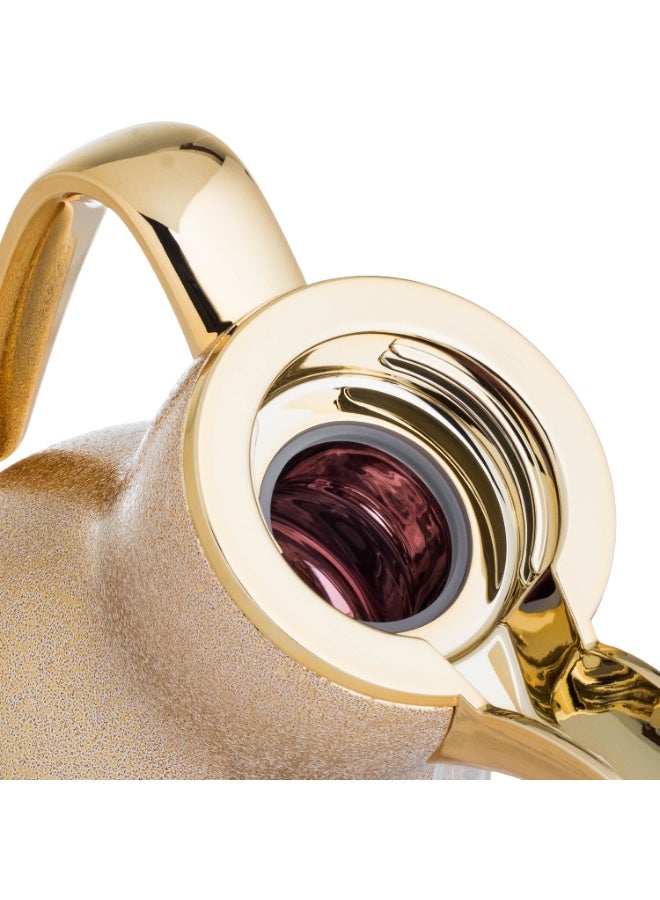 Host Luxury Coffee Dallah Thermos Beige With Gold Design 350ml - Image 5