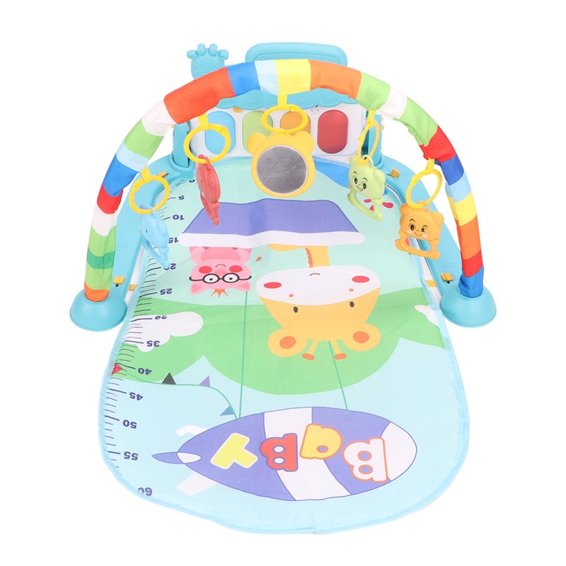 Baby Kick Piano Gym Mat Soft Breathable Safe Fabric - Early Development With 5 Removable Hanging Toys And 5 Play Modes for Babies Over 3 Months - Image 3
