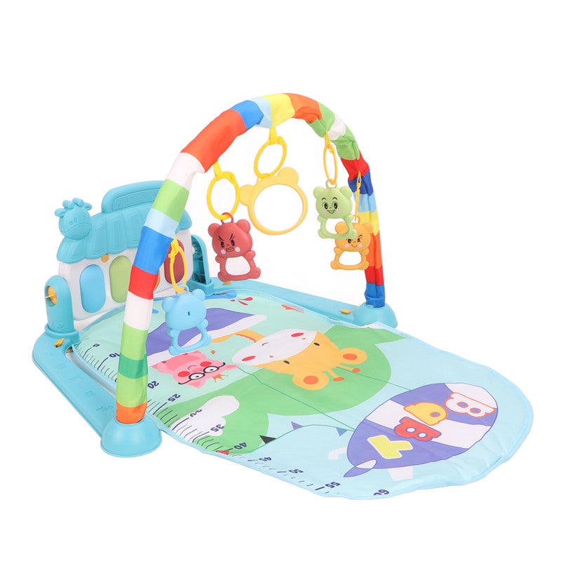 Baby Kick Piano Gym Mat Soft Breathable Safe Fabric - Early Development With 5 Removable Hanging Toys And 5 Play Modes for Babies Over 3 Months - Image 4