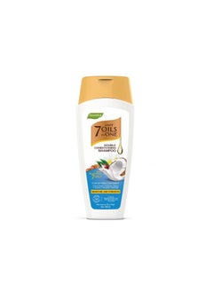 emami 7 Oil In One Double Conditioning Shampoo Fortifying Coconut 100ml  - Image 1