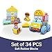 ROHSCE Baby Blocks 6 to 12 Months Kids Building Blocks Colorful Soft Blocks for Toddlers Large Creative Stacking Blocks STEM Soft Blocks for Baby 34 PCS Toddler Stacking Toy Gifts - Image 4