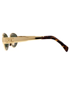 Celine Celine Oval Triomphe Metal 01 Gold Sunglasses CL40235U 30N  - Image 2