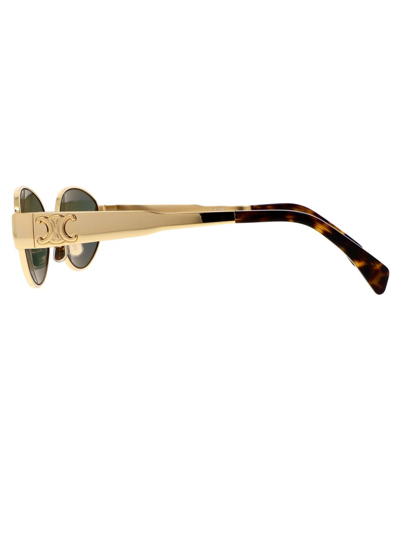 سيلين نظارة شمسية سيلين بيضاوية Triomphe Metal 01 ذهبية CL40235U 30N  - Image 2