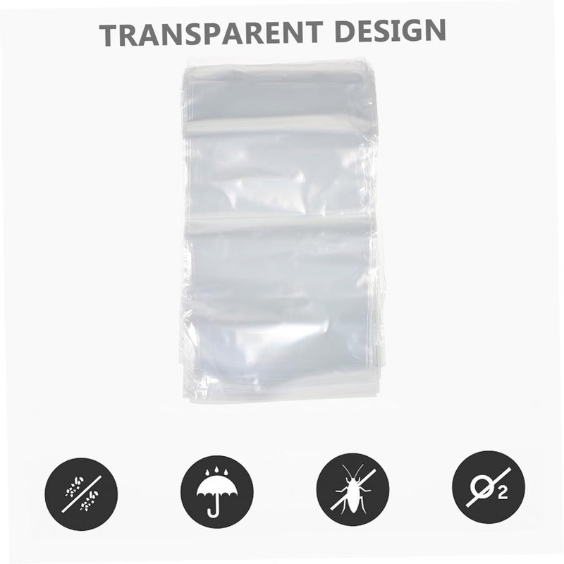 200pcs Transparent Heat Shrink Bags for Food Storage and Household Packaging - Image 5