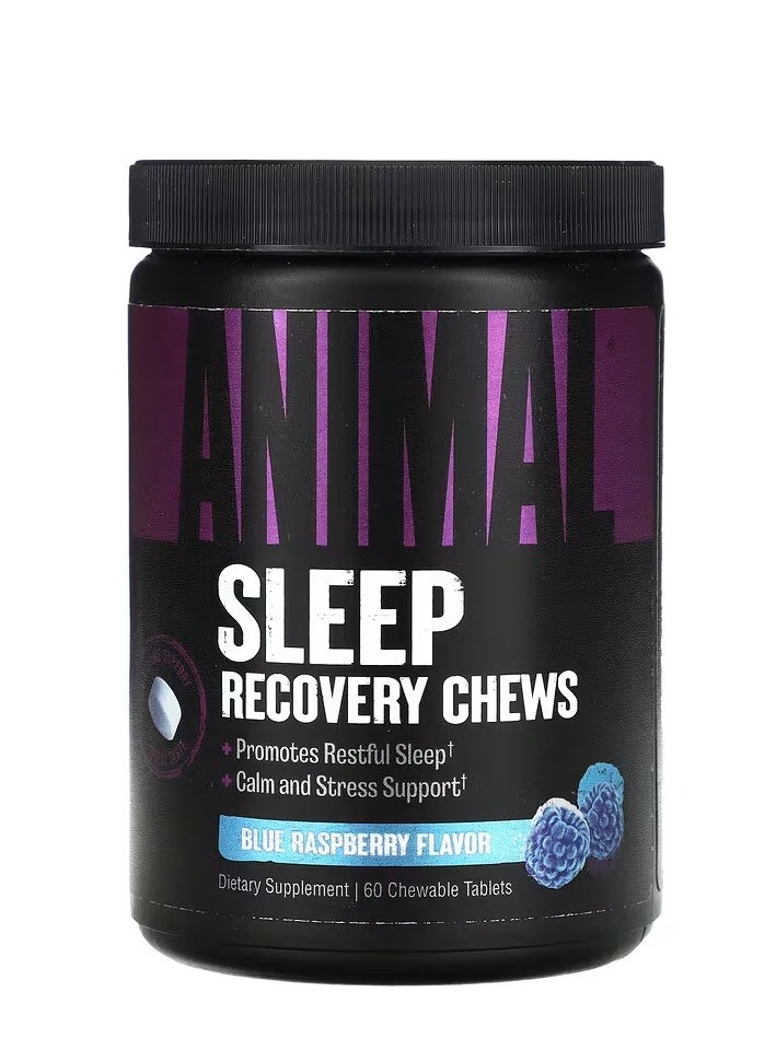 Animal Sleep Recovery Chews Blue Raspberry 60 Chewable Tablets - pzsku/Z8524B2B5F9BF8EA18191Z/45/_/1736349004/703073e2-8974-4f99-b58a-70373d58b524