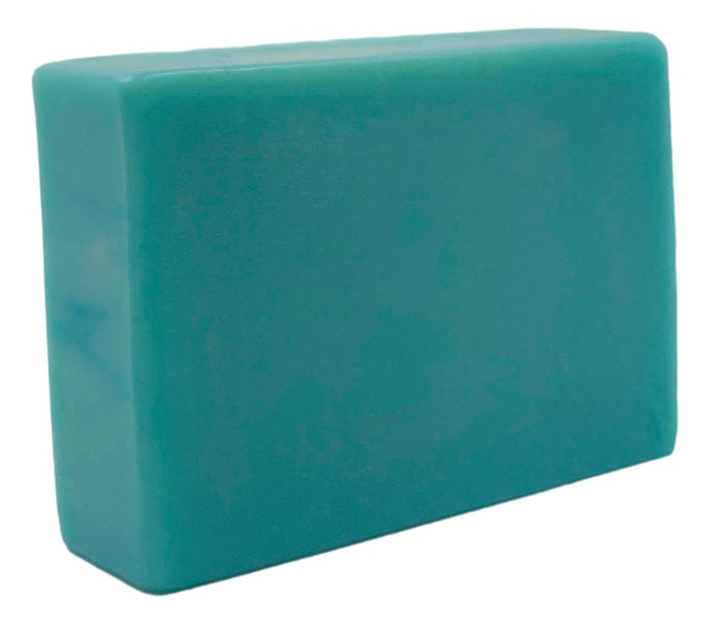 Handmade Eucalyptus Spearmint Natural Organic Handmade Soap for Face and Body with Coconut Oil and Essential Oils Large Single Bar - Image 5