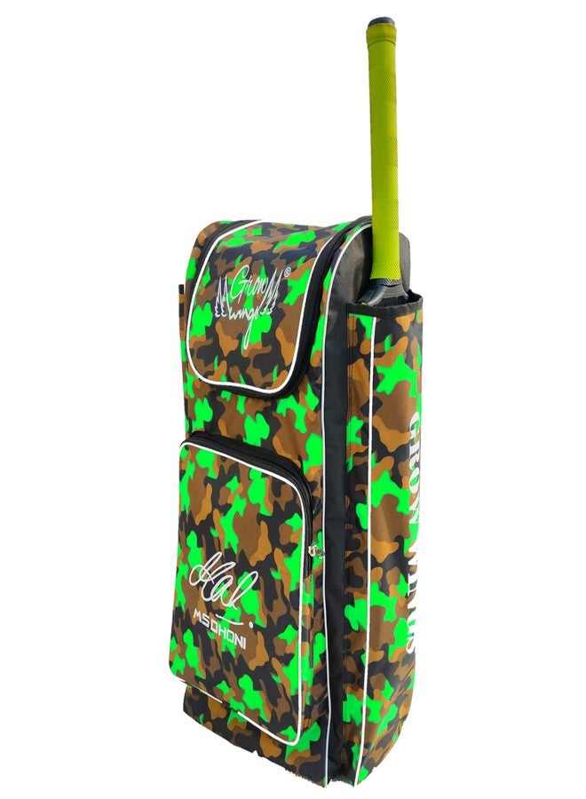 Grow wings New Cricket Kit Bag Light Weight Bag with Attractive Design Kit Bag (Green) - Image 5