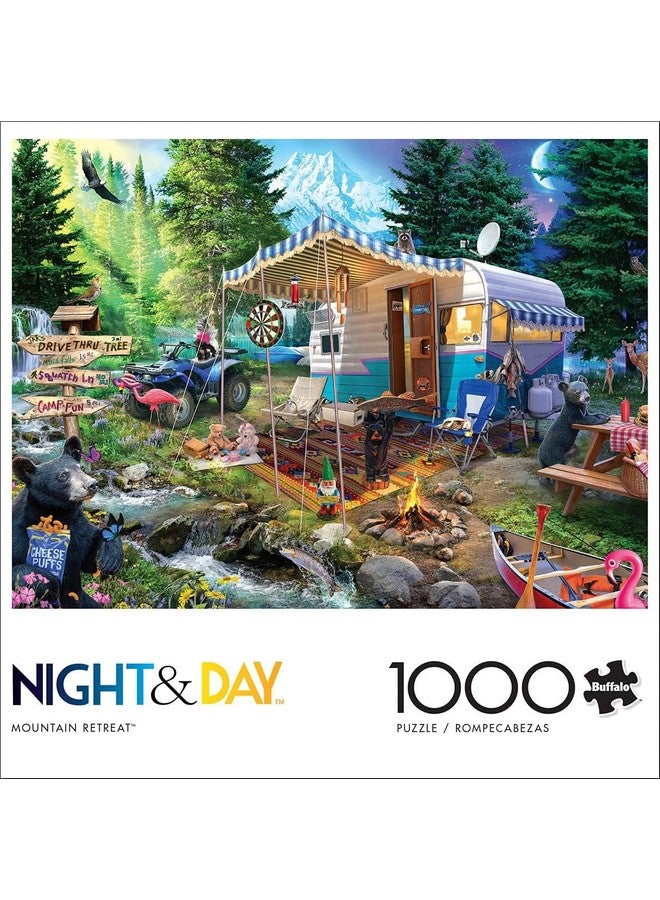 Buffalo Games - Jeff Haynie - Mountain Retreat - 1000 Piece Jigsaw Puzzle For Adults -Challenging Puzzle Perfect for Game Nights - Finished Size is 26.75 x 19.75 - Image 3