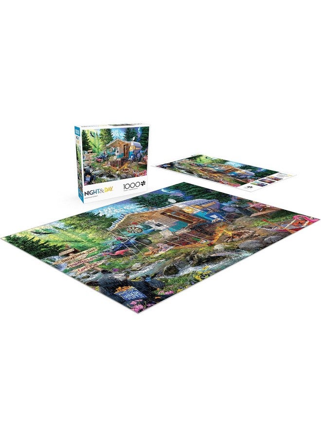 Buffalo Games - Jeff Haynie - Mountain Retreat - 1000 Piece Jigsaw Puzzle For Adults -Challenging Puzzle Perfect for Game Nights - Finished Size is 26.75 x 19.75 - Image 4