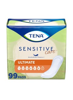 Tena Incontinence Pads, Bladder Control & Postpartum for Women, Ultimate Absorbency, Regular Length, Intimates - 99 Count  - Image 1