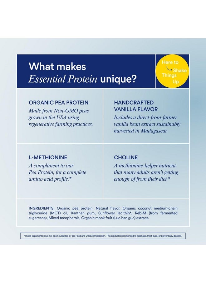 Prenatal Protein Powder: Choline To Support Prenatal Postpartum & Lactation 20G Organic Pea Protein From Regenerative Farms In Usa Gluten Free Plant Based Sugar Free† Vanilla 1 Pound - pzsku/Z85251B522D5A5C8FD995Z/45/_/1690364469/809e8718-43f2-40c8-ba1a-ac529d565e85